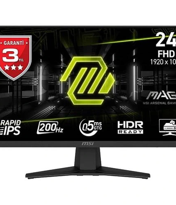 23.8 MSI MAG 244F FHD RAPID 0.5MS 200HZ IPS FLAT