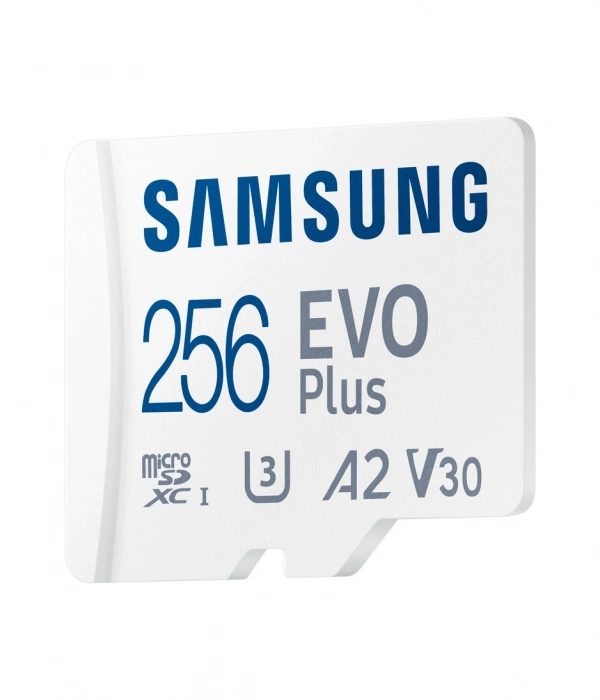 256GB SAMSUNG EVO PLUS MICROSDXC UHS-I U3 V30 A2 160MB/s MB-MC256SA/TR