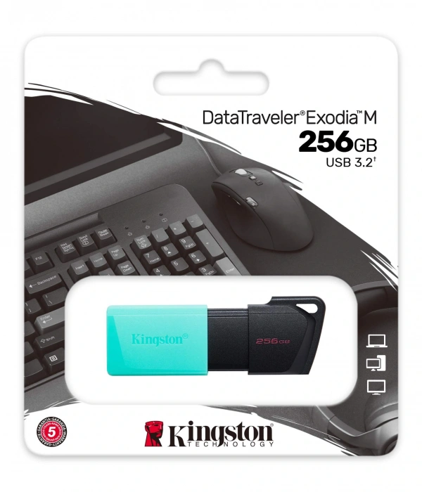 256GB USB3.2 DTXM/256GB Exodia M KINGSTON