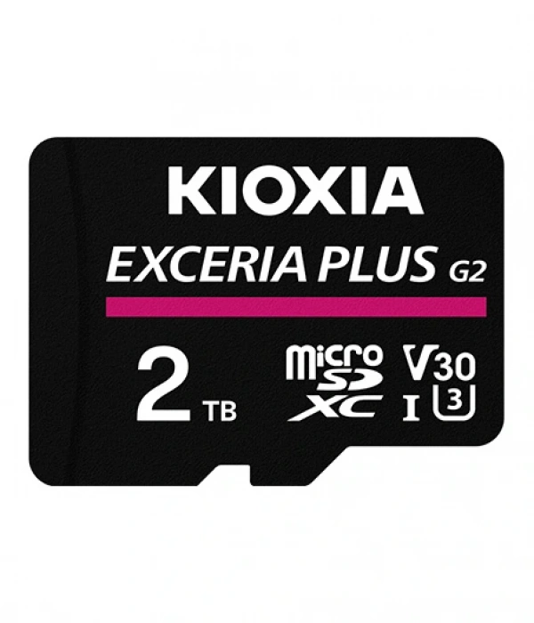 2TB EXCERIA PLUS G2 MICRO SDXC 4K 100MB/s KIOXIA LMPL2M002TG2