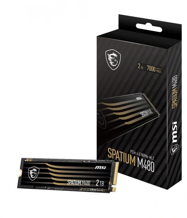 2TB MSI SPATIUM M480 PRO NVMe M.2 7400/7000MB/s