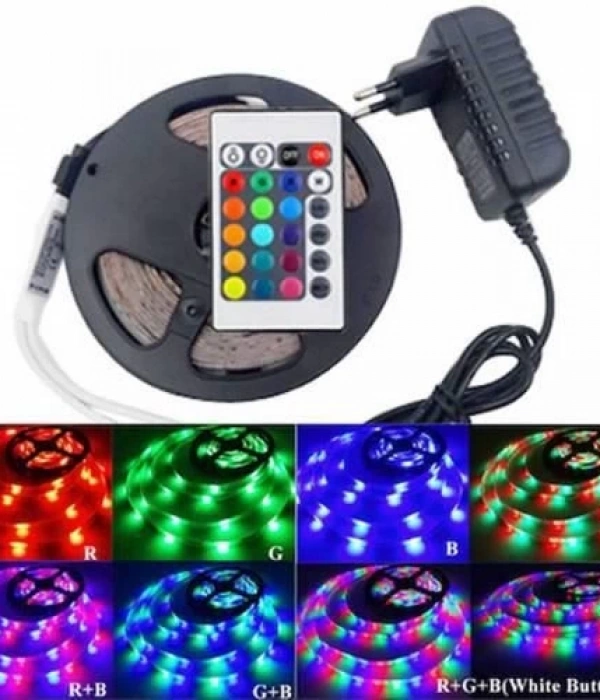 3 Çipli Rgb İç Mekan Şerit Led 5 Metre