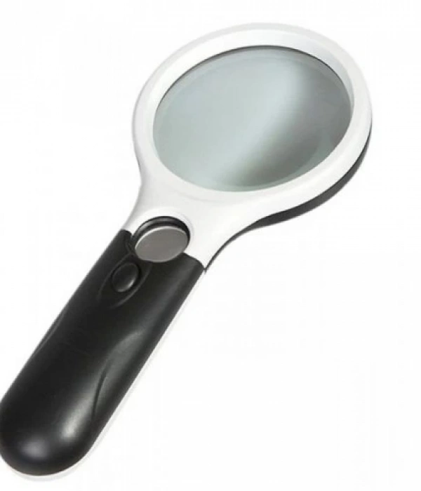 3 Led Işıklı 3x75 Mm 45x22 Mm  El Büyüteç