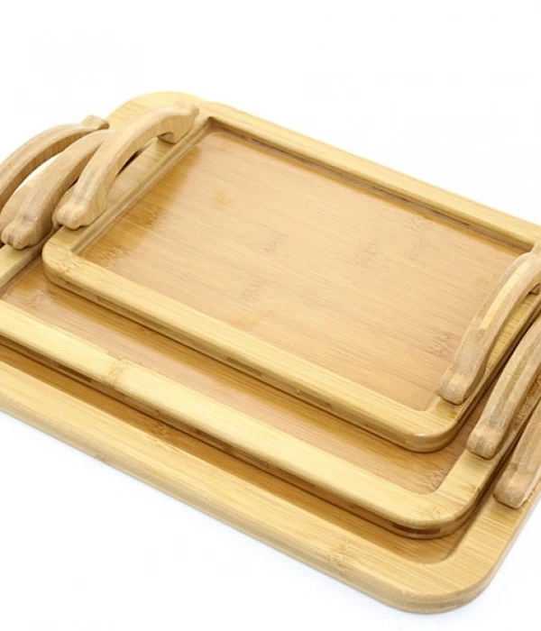 3lü Bambu Tepsi Alk2165