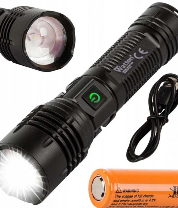 3000 Lümen  Güçlü El Feneri  Wt-600