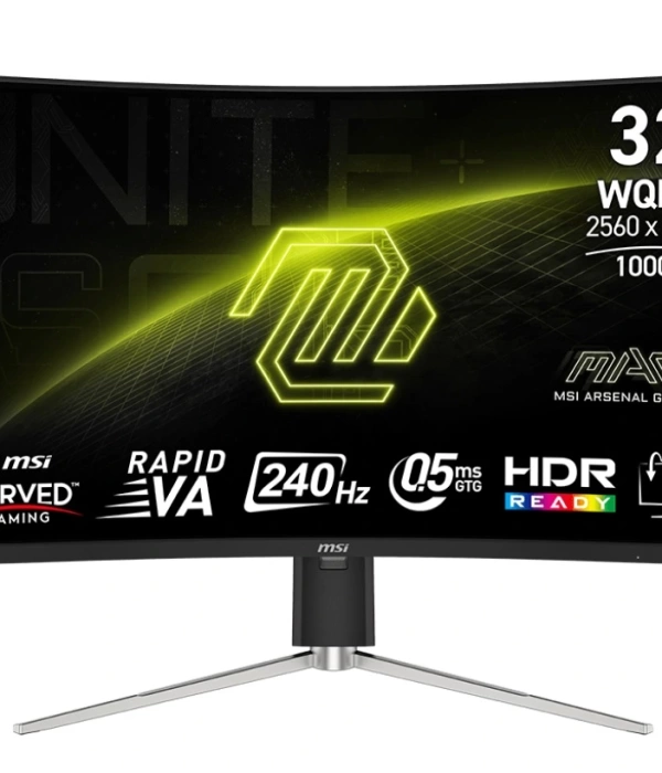 31.5 MSI MAG 325CQRXF E2 0.5MS 240HZ WQHD CURVE 1000R RAPID VA