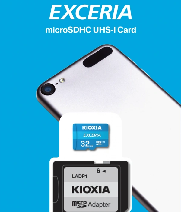32GB MICRO SDHC C10 100MB/s KIOXIA LMEX1L032GG2
