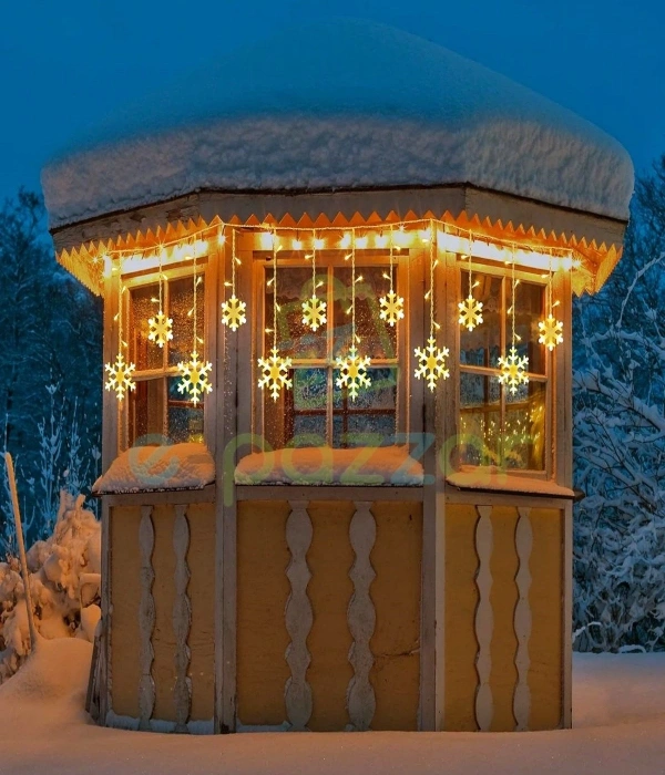 3m 12 Saçaklı 12 Kar Tanesi 8 Fonksiyonlu