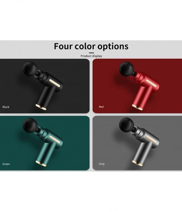 4 Başlıklı 6 Kademeli Titreşimli Şarjlı Mini Masaj Aleti