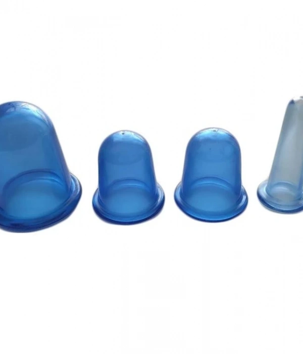 4 Boy Yüz Ve Vücut Masaj Kupası Facıal Cuppıng