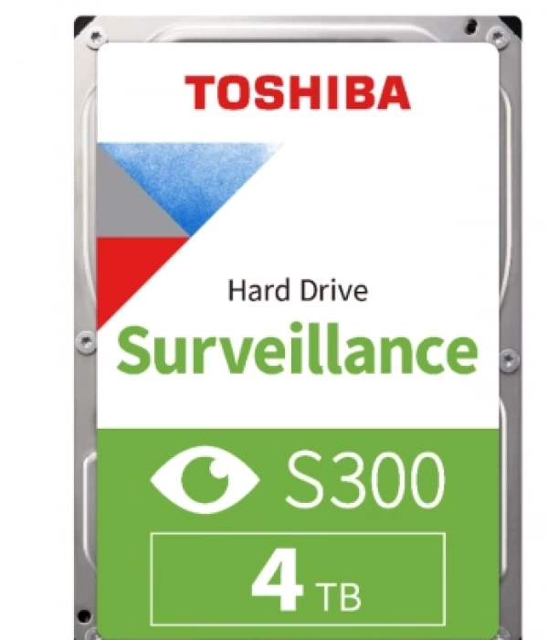4TB TOSHIBA 5400RPM S300 SATA3 256MB 7/24 HDWT840UZSVA