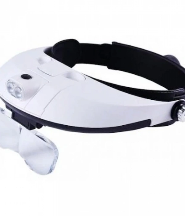 5 Mercekli Çok Fonksiyonlu, Başlık Tip Işıklı Büyüteçmg81001g