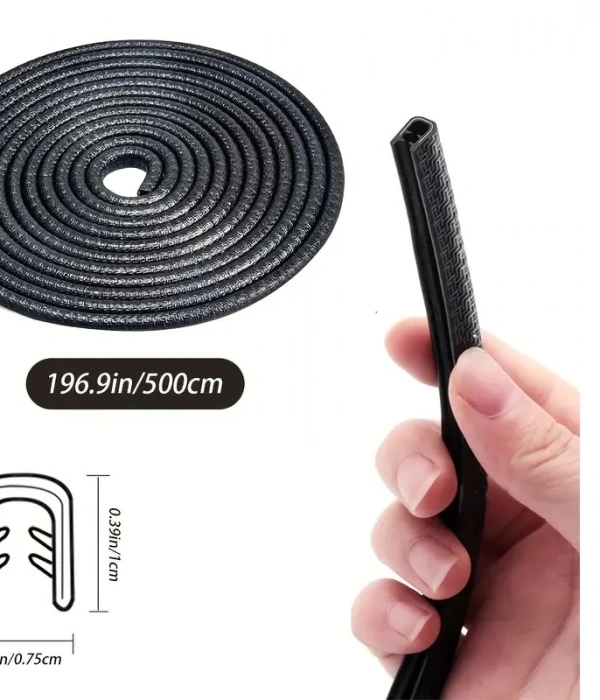 5 Metrelik Araba Kapı Kenar Koruma Şeridi Rulosu