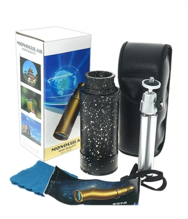 50x50 Panda Metal Gövde Tek Gözle Büyük Mercek Korsan Dürbün Syh