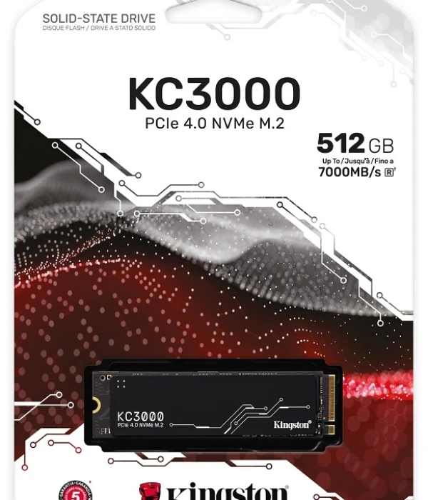 512GB KINGSTON KC3000 M.2 NVMe PCIe 4.0 SKC3000S/512G 7000/3900MB/s