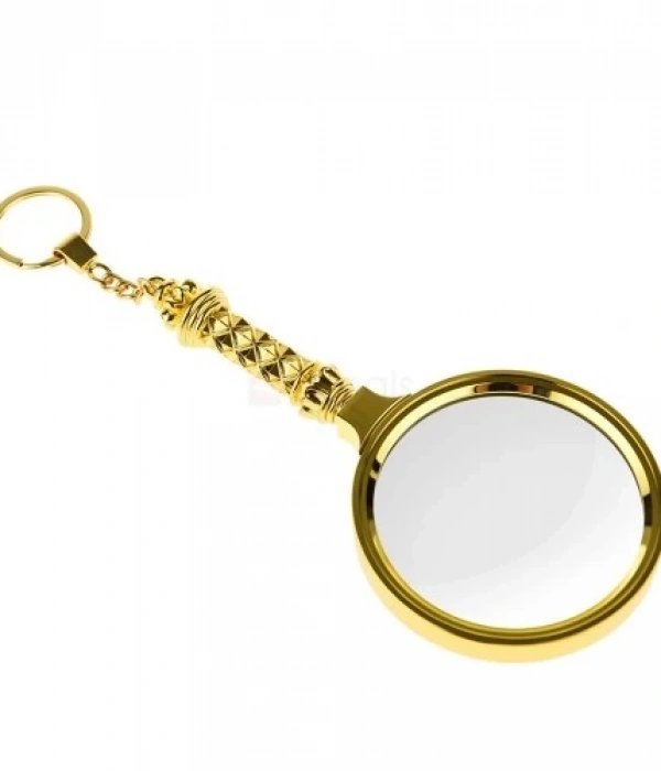 5x90mm Tüm Metal Altın Renkli, Hediye Büyüteç,optik Lensler Ile Çinko Alaşım Metal Çerçeve