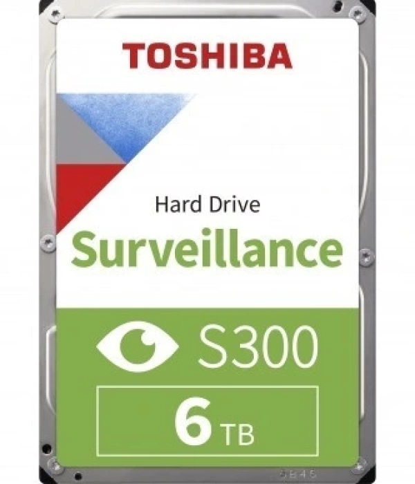 6TB TOSHIBA 5400RPM S300 PRO SATA3 256MB 7/24 HDWT860UZSVA