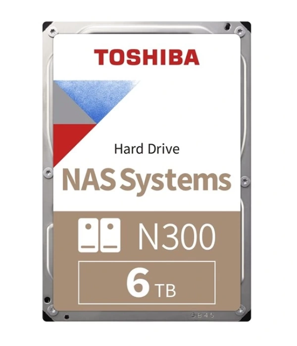 6TB TOSHIBA N300 7200RPM SATA3 512MB MN10ADA600S