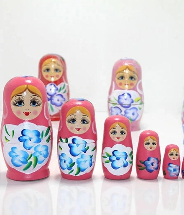 7li Ahşap Matruşka Alk1202