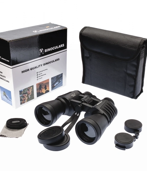 7x50 – Geniş Ön Mercekli Profesyonel El Dürbünü – 1000m/56m – Siyah V2