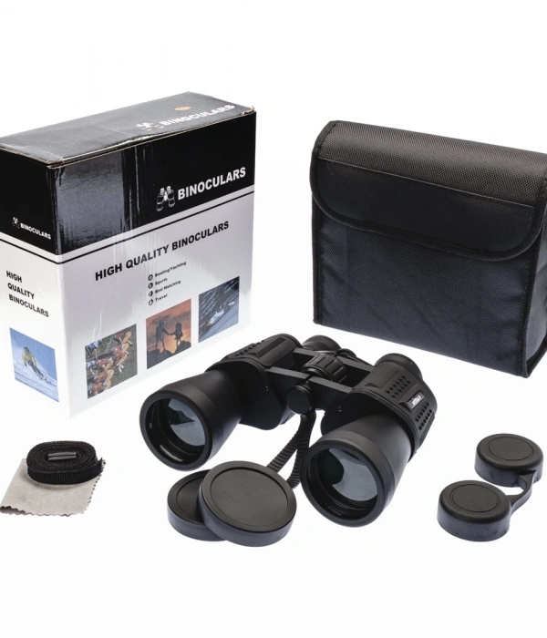 7x50 – Geniş Ön Mercekli Profesyonel El Dürbünü – 1000m/56m – Siyah V3