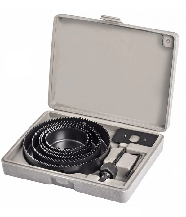 8 Parça Panç Seti Ağaç Kesme Testere Matkap Ucu Takımı Alçıpan Tavan Kesme