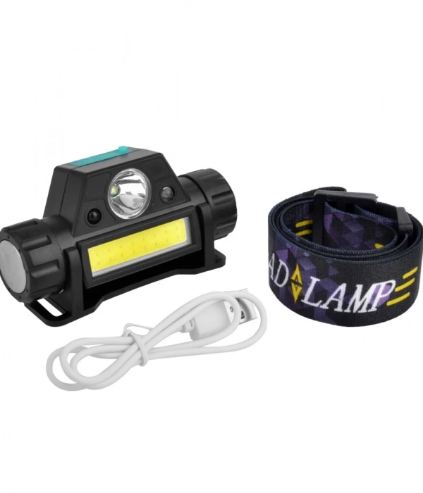 8 Saat Dayanıklı Şarjlı Sensörlü Mıknatıslı Kafa Lambası  Wt-055