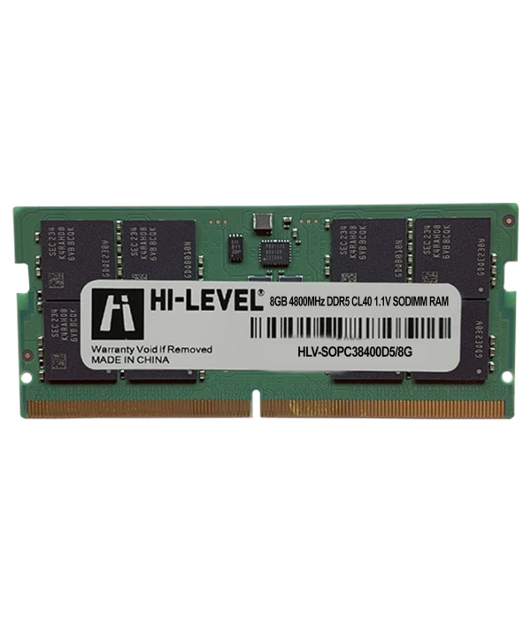 8GB DDR5 4800Mhz SODIMM 1.1V HLV-SOPC38400D5/8G