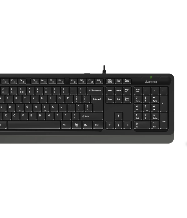 A4 TECH F1010 Q USB GRİ TR MM KLAVYE+OPTİK MOUSE