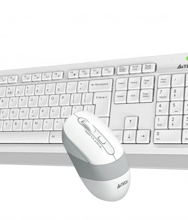 A4 TECH FG1010 Q 2.4 GHZ USB BEYAZ KLAVYE+MOUSE KABLOSUZ SET