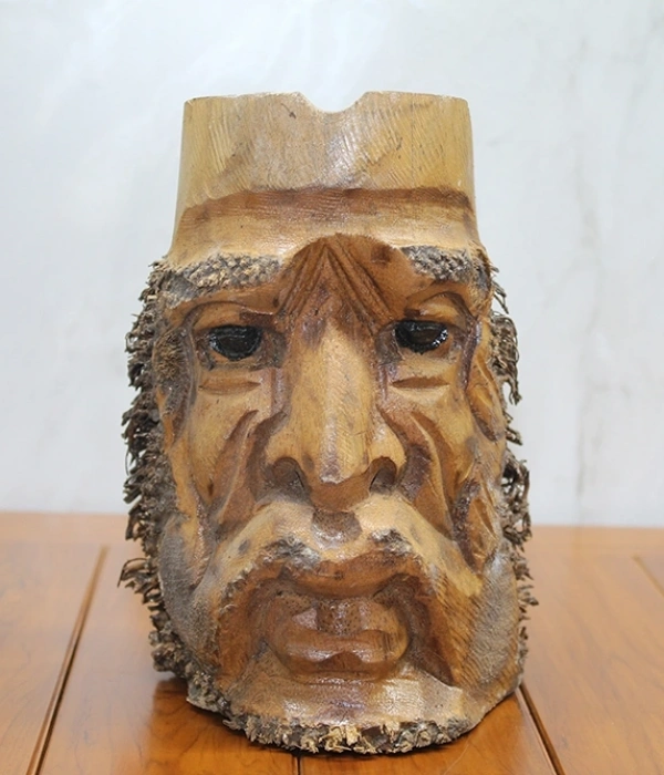 Ahşap Dekoratif Yüz Küllük Sayang:11