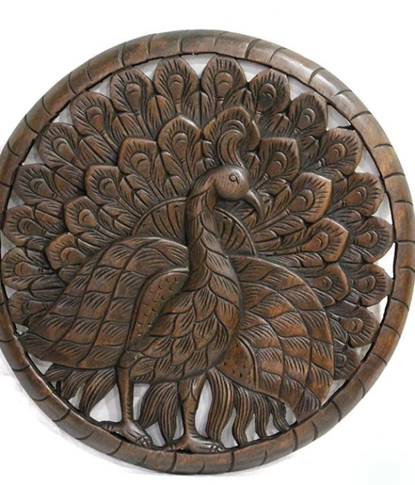 Ahşap Duvara Asmalı El Oyması Pano 2/1