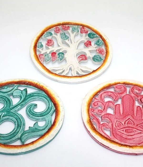 Ahşap Duvara Asmalı Pano No:8