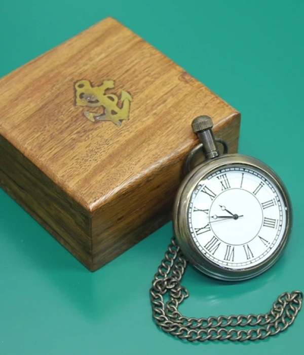 Ahşap Kutulu Köstekli Saat 15503
