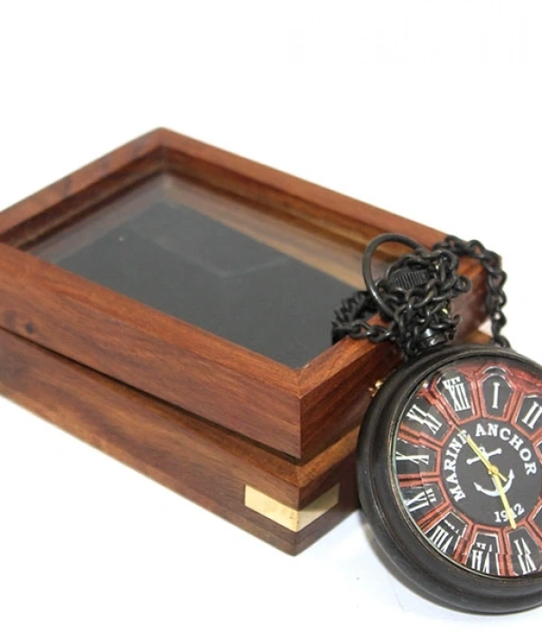 Ahşap Kutulu Köstekli Saat Nı4341g