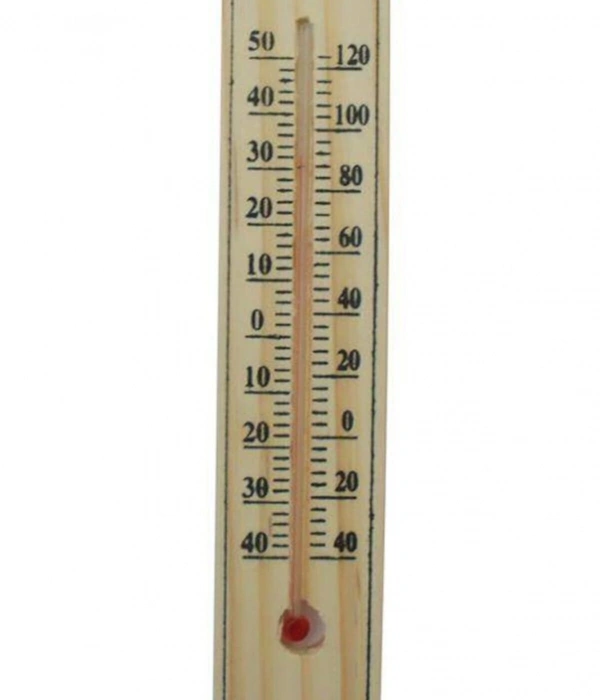 Ahşap Oda Sıcaklığı Sıcaklık Ölçümü Termometresi Küçük Boy