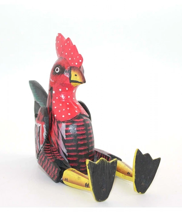 Ahşap Salanan Hayvan Figürü 3sutama-4