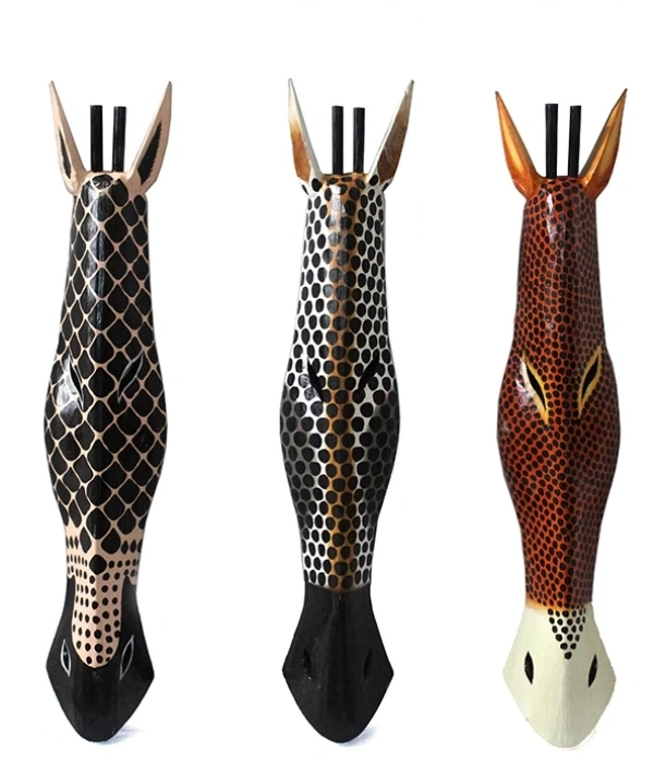 Ahşap Zebra Mask 1 Metre.