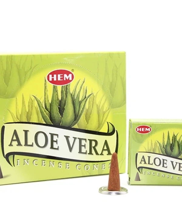 Aloe Vera Aromalı Konik Tütsü