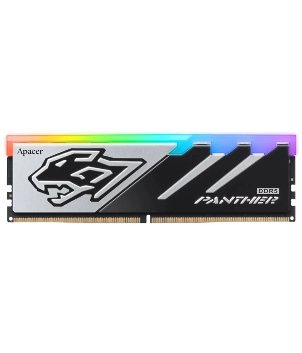 Apacer Panther RGB 16GB 1x16GB 6000MHz CL40 DDR5 Gaming Ram (AH5U16G60C6229BAA-1)