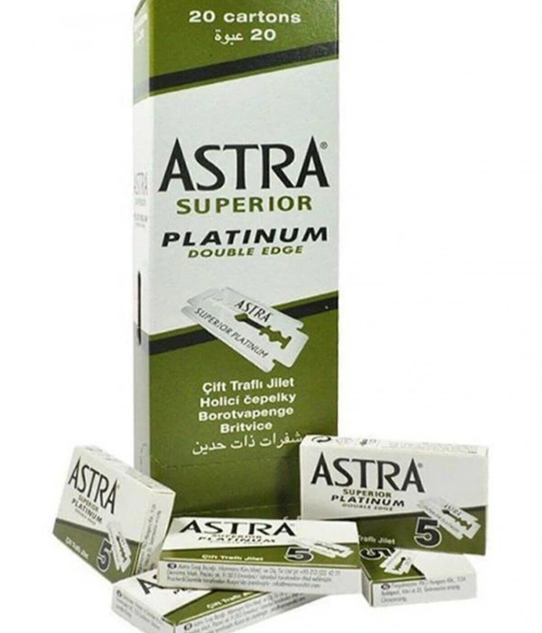 Astra Tıraş Bıçağı Yeşil Jilet 20li Paket