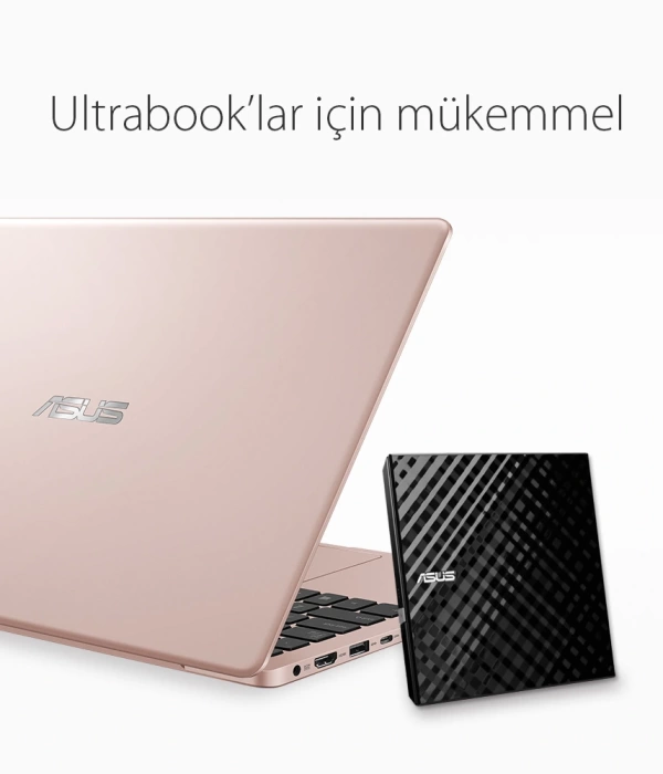 ASUS DVD SDRW-08D2S-U LITE SLIM USB 2.0 SİYAH