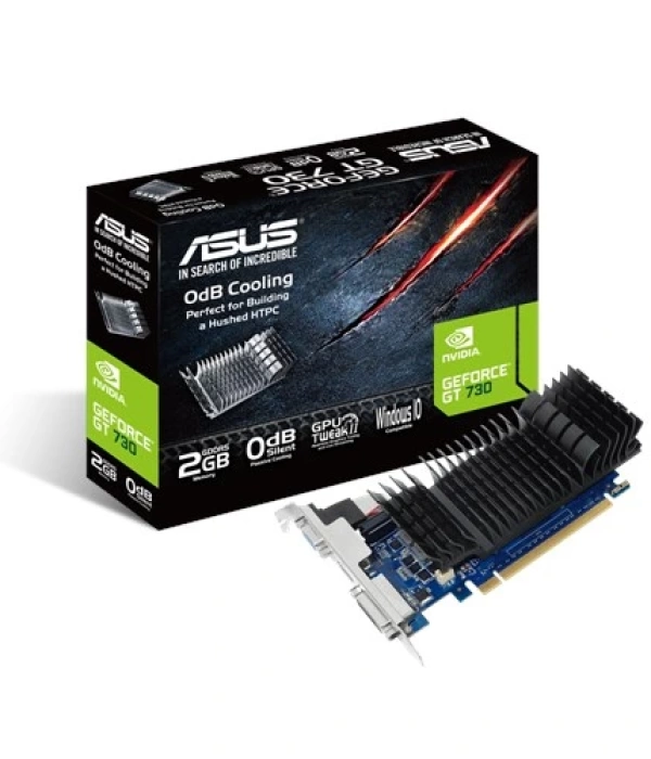 ASUS GT730-SL-2GD5-BRK 2GB DDR5 64BİT HDMI/DVI-D SUB