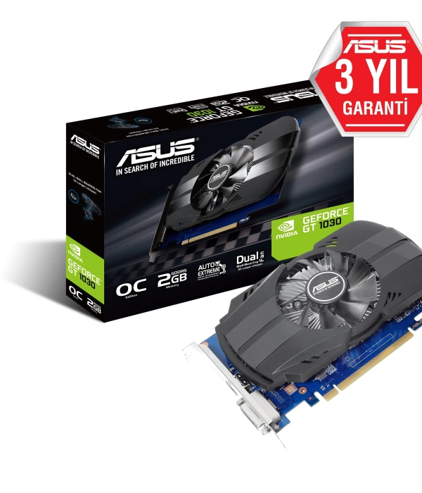ASUS PH-GT1030-O2G 2GB DDR5 64Bit HDMI/DVI