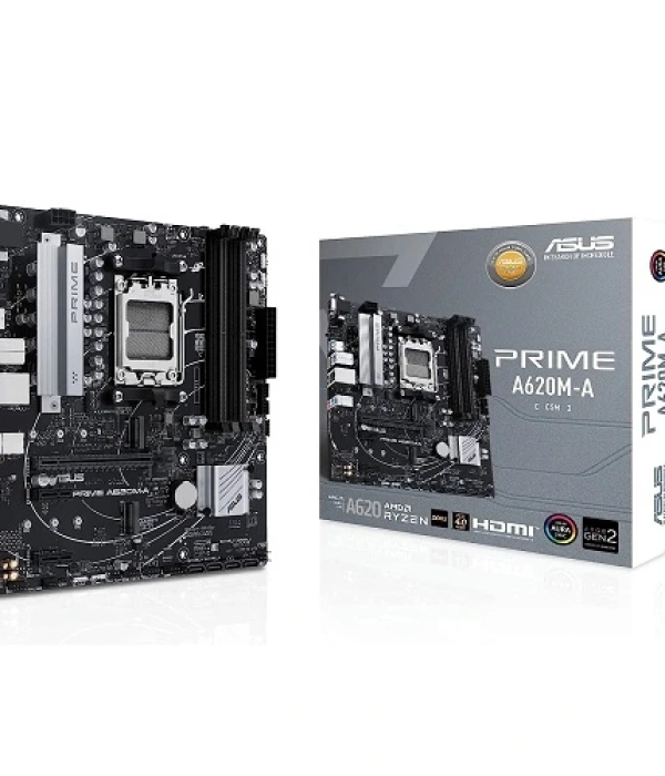 ASUS PRIME A620M-A-CSM DDR5 6400MHz(OC) M.2 HDMI DP mATX AM5