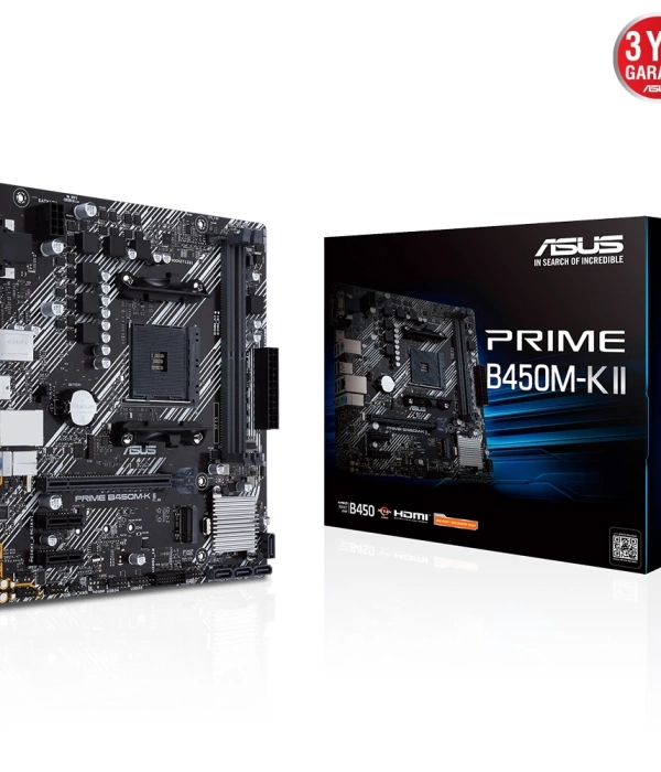 ASUS PRIME B450M-K II 4400 DDR4 DVI VGA M2 AM4