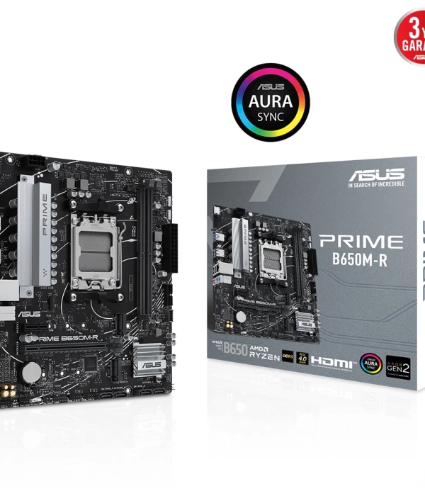 ASUS PRIME B650M-R AMD DDR5 7200+(OC) HDMI M.2 AM5