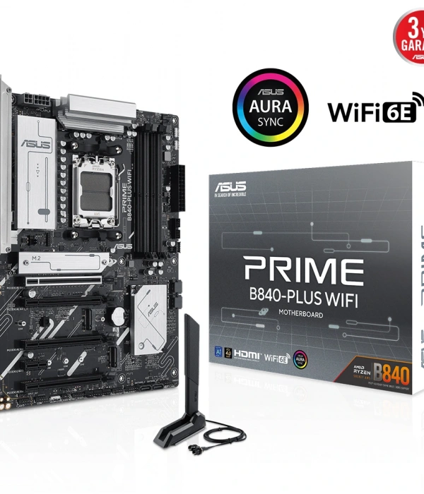 ASUS PRIME B840-PLUS WIFI AMD  DDR5 ATX ANAKART