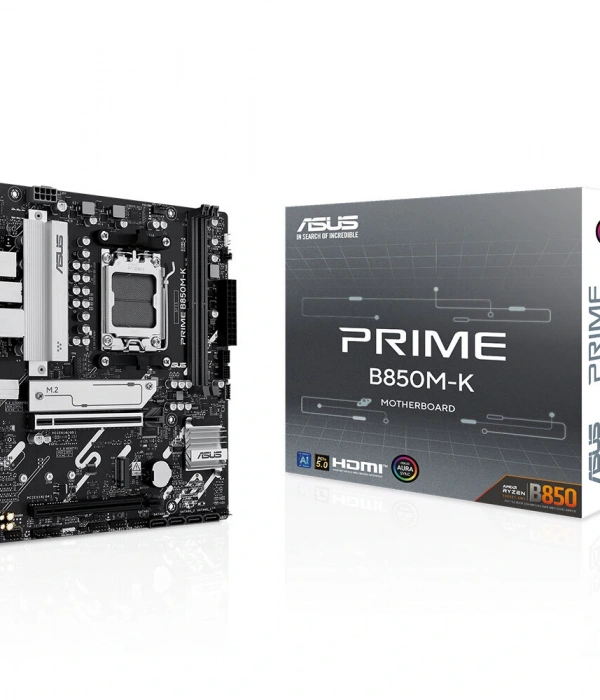 ASUS PRIME B850M-K AM5 DDR5 8400MHZ(OC) HDMI mATX ANAKART