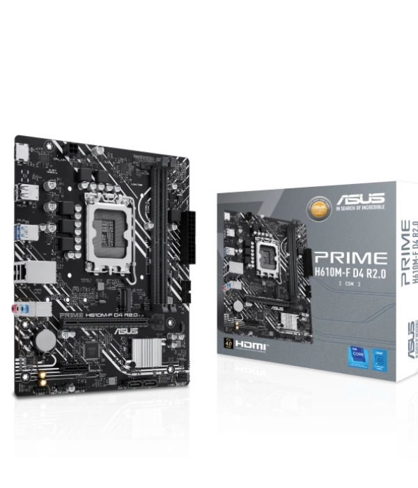 ASUS PRIME H610M-F D4 R2.0 DDR4 3200MHZ MATX